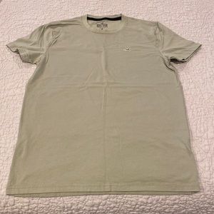 Hollister T Shirt Size Small Light Olive